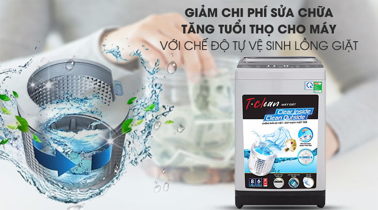 Tự vệ sinh lồng giặt