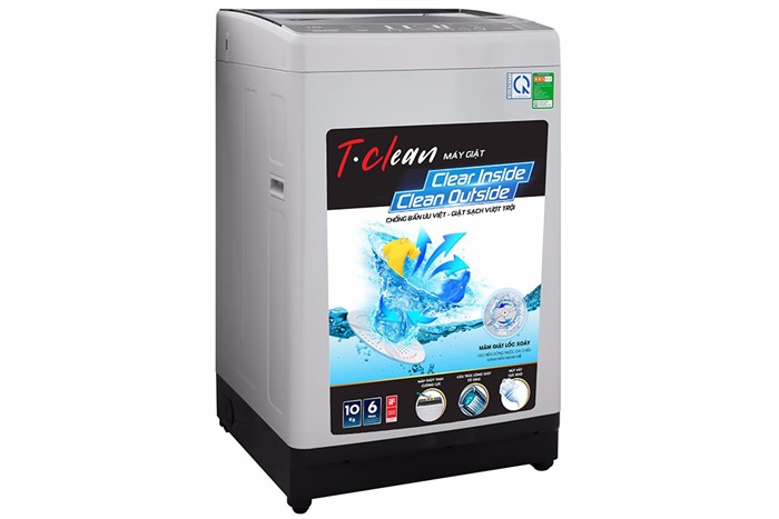 Máy giặt TCL 10 Kg TWA100-B302GM Màu Xám