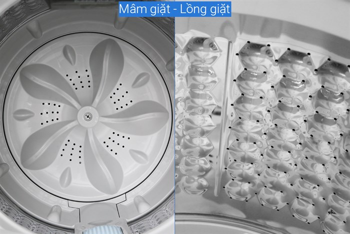 Máy giặt TCL 10 Kg TWA100-B302GM Màu Xám