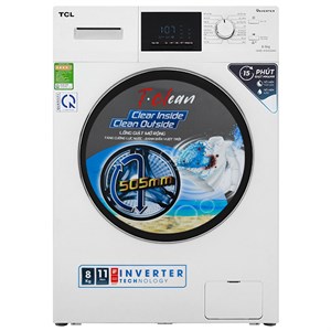 Máy giặt TCL Inverter 8 Kg TWF80-M14303DA03