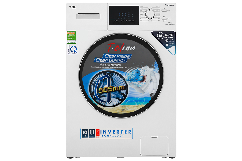 Mua máy giặt TCL Inverter 10 Kg TWF100-M14303DA03