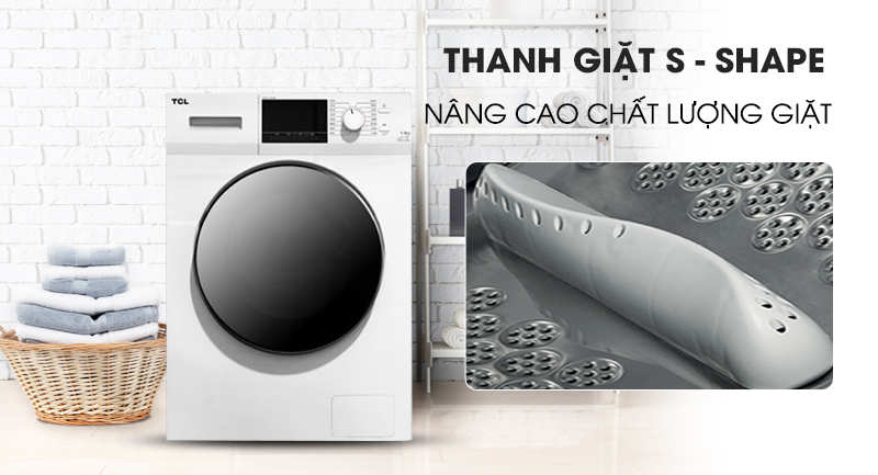 Nâng cao chất lượng giặt cùng thanh S - Shape