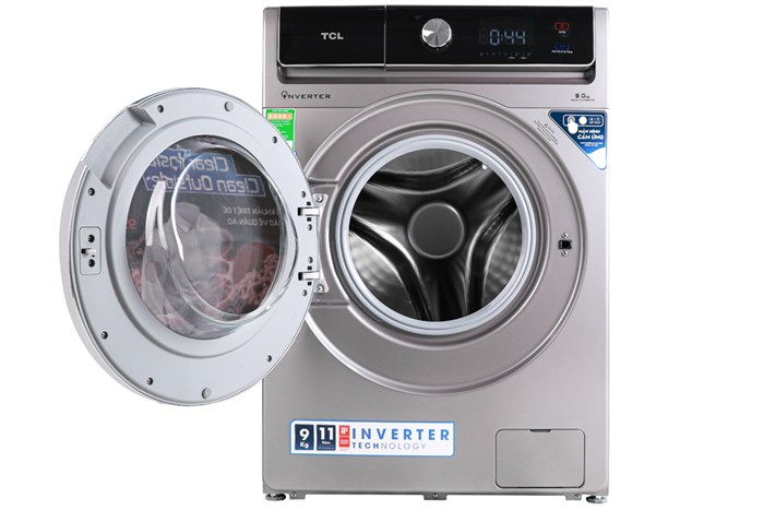 Máy giặt TCL Inverter 9 Kg TWF90-K14508DC04