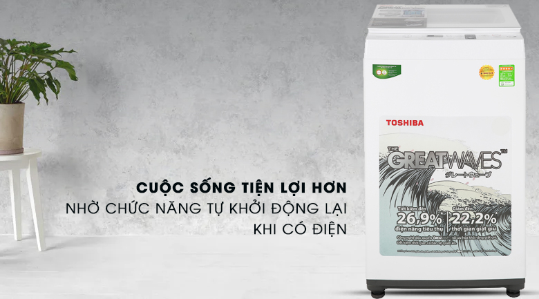 Máy giặt Toshiba 7 kg AW-K800AV(WW) - 10