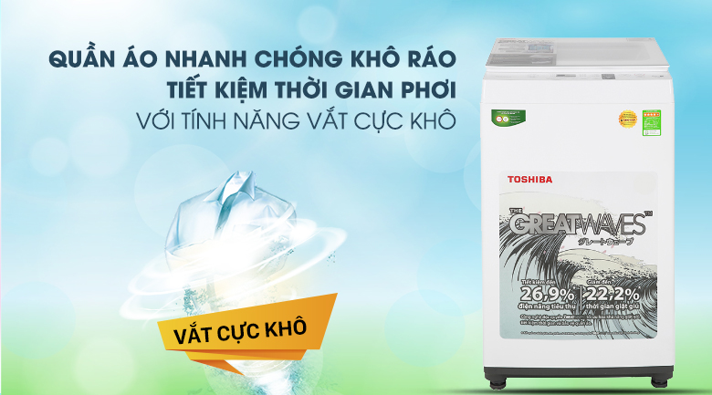 Máy giặt Toshiba 7 kg AW-K800AV(WW) - 8
