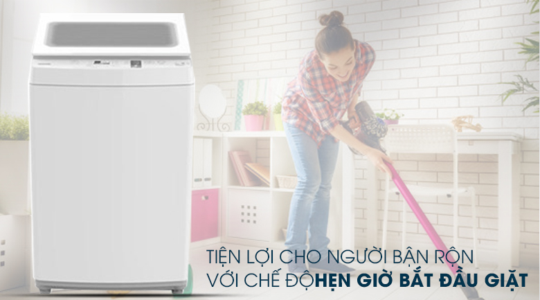 Hẹn giờ giặt - Máy giặt Toshiba 7 kg AW-K800AV(WW)
