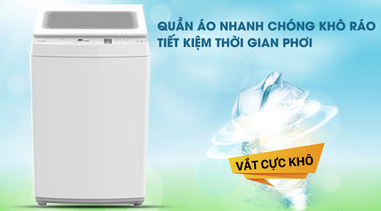Vắt cực khô - Máy giặt Toshiba 7 kg AW-K800AV(WW)
