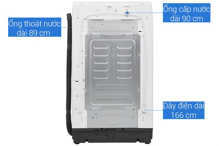 Máy giặt Toshiba 8 kg AW-K900DV(WW) Màu Trắng