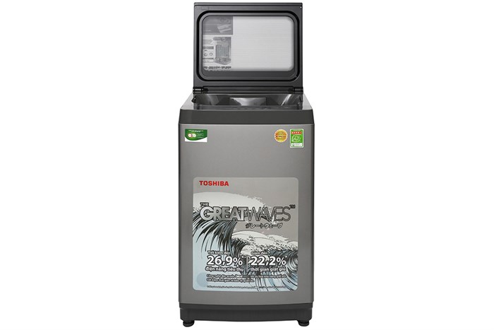 Máy giặt Toshiba 8 kg AW-K905DV(SG) Màu Xám đậm
