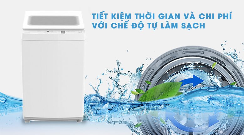 Vệ sinh lồng giặt - Máy giặt Toshiba 9 kg AW-K1000FV