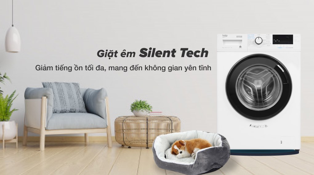 Máy giặt Beko Inverter 8 kg WCV8612XB0ST