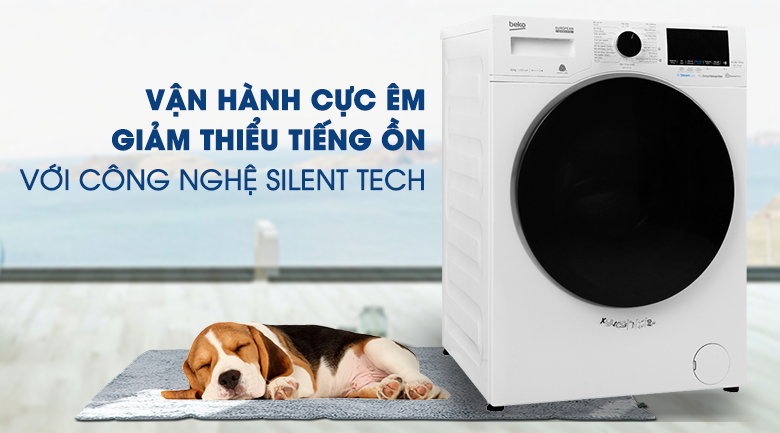 Máy giặt Beko Inverter 8 kg WCV10649XWST