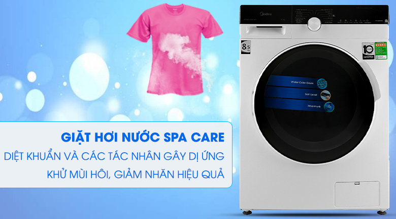 Máy giặt Midea Inverter 8.5 Kg MFK85-1401WK