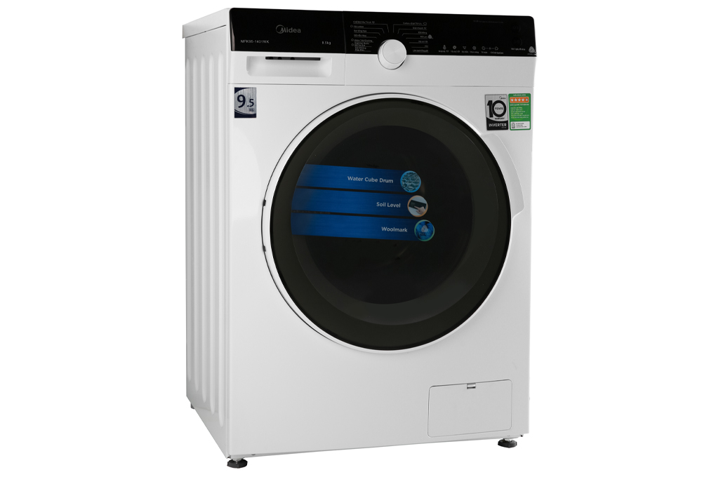 Máy giặt Midea Inverter 9.5 Kg MFK95-1401WK Màu Trắng