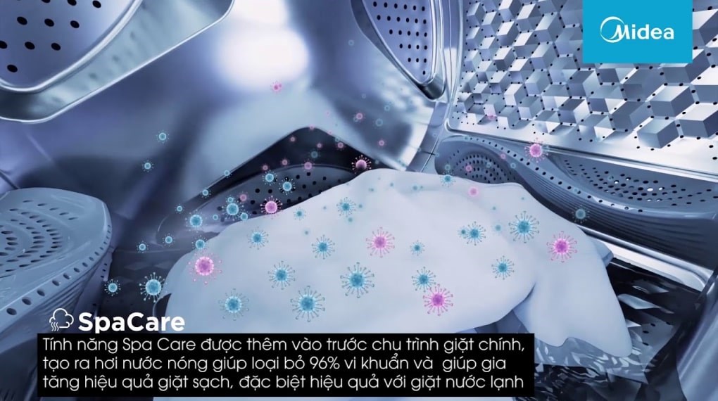 Máy giặt Midea Inverter 9.5 Kg MFK95-1401SK
