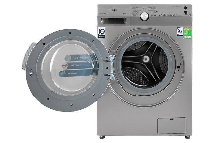 Máy giặt Midea Inverter 9.5 Kg MFK95-1401SK Màu Xám