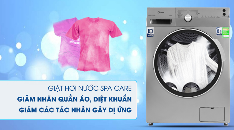 Máy giặt Midea Inverter 8.5 Kg MFK85-1401SK