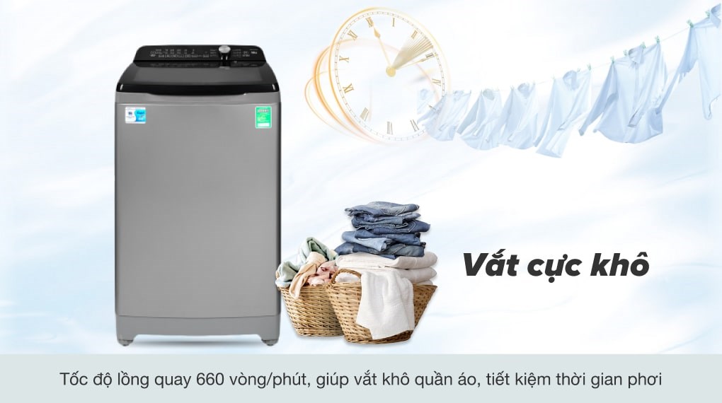 Máy giặt Aqua 10 Kg AQW-FR100ET S