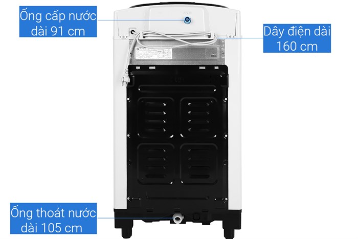 Máy giặt Sharp 8.2 kg ES-W82GV-H Màu Trắng