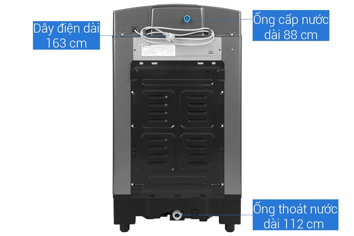 Máy giặt Sharp 11 kg ES-W110HV-S Màu Xám đậm