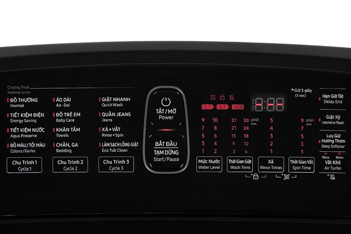 Máy giặt Samsung Inverter 12 kg WA12T5360BV/SV