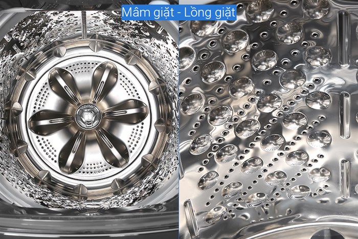 Máy giặt LG Inverter 11 kg TH2111DSAB Màu Xám