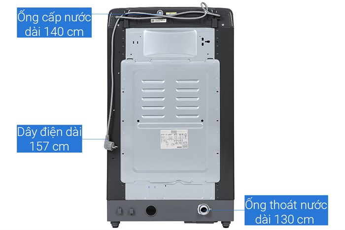 Máy giặt LG Inverter 11 kg TH2111DSAB Màu Xám