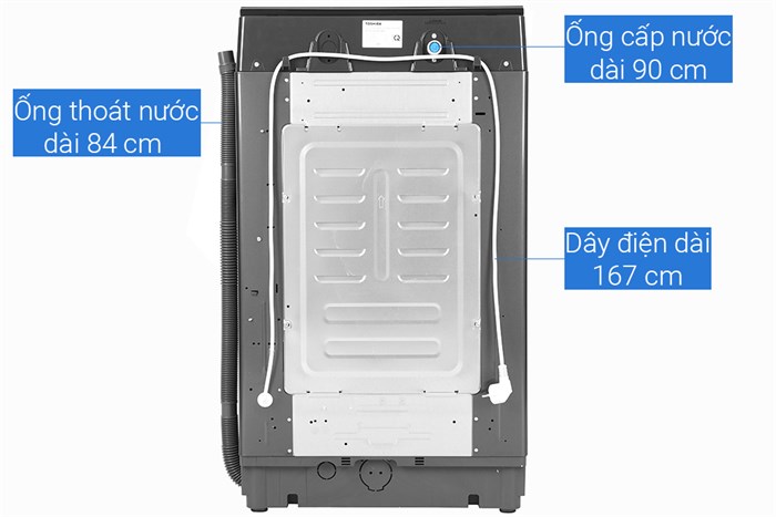 Máy giặt Toshiba Inverter 9.0 kg AW-DK1000FV(KK) Màu Đen