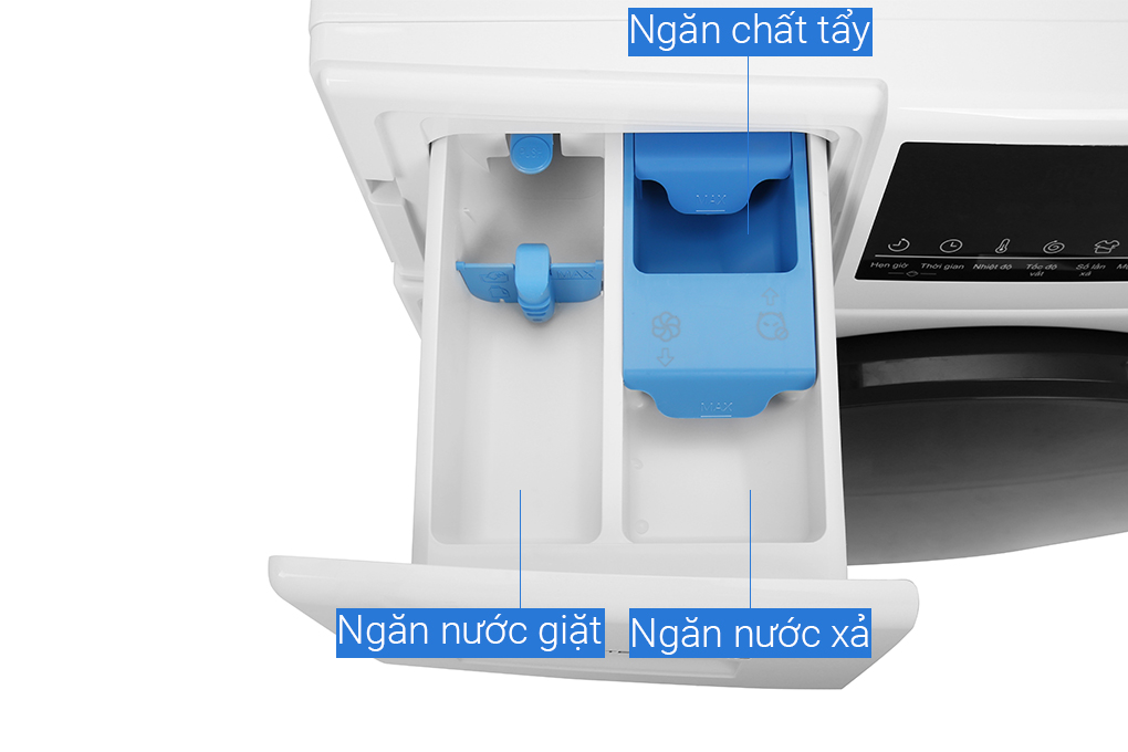 Máy giặt Aqua Inverter 9 kg AQD-D900F W Màu Trắng