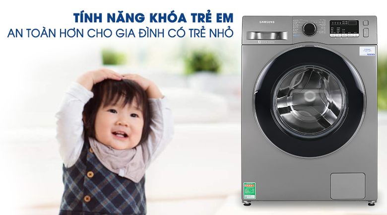 Máy giặt Samsung Inverter 9.5 kg WW95J42G0BX/SV - 7