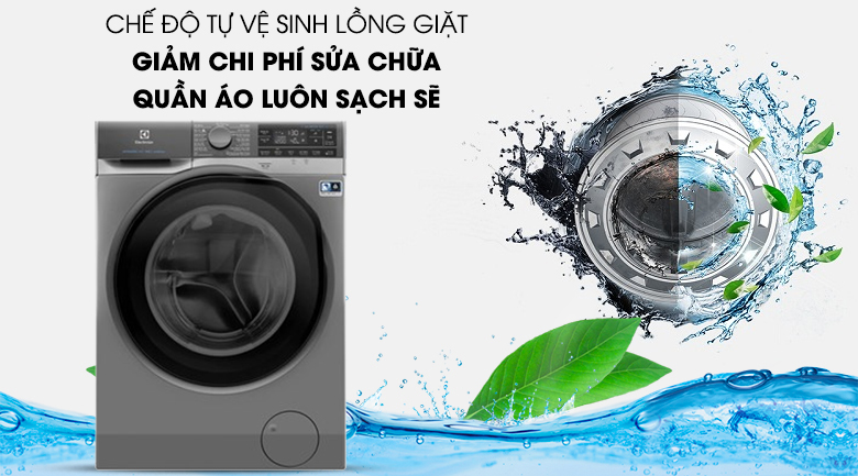 Chế độ tự vệ sinh lồng giặt - Máy giặt Electrolux EWF1141SESA