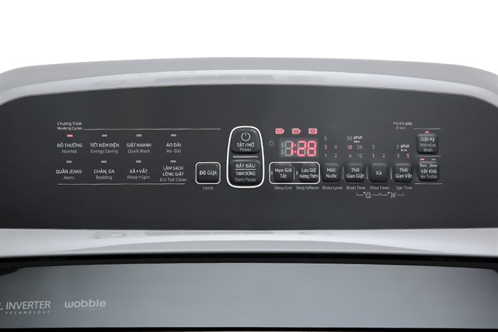 Máy giặt Samsung Inverter 8.5 kg WA85T5160BY/SV Màu Xám