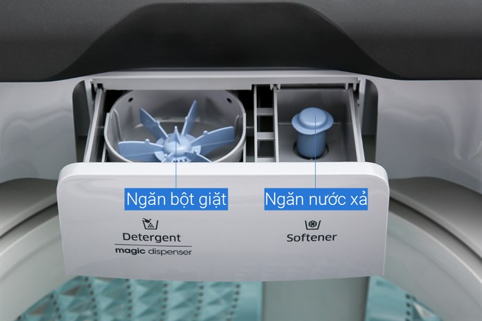 Máy giặt Samsung Inverter 8.5 kg WA85T5160BY/SV Màu Xám