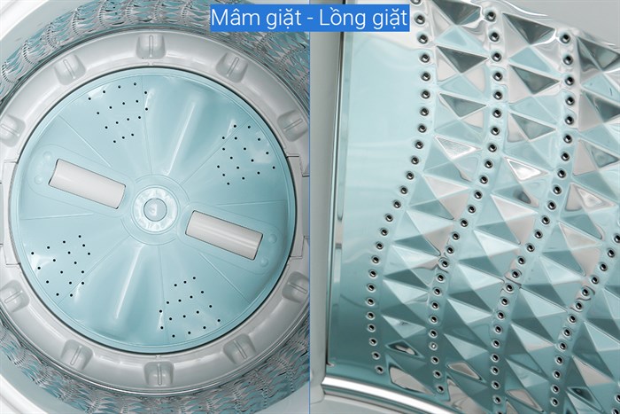 Máy giặt Samsung Inverter 8.5 kg WA85T5160BY/SV Màu Xám