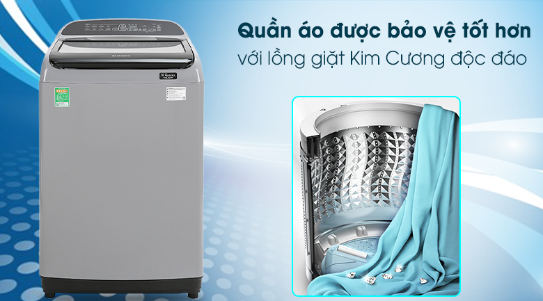 Máy giặt Samsung Inverter 10 kg WA10T5260BY/SV - 17