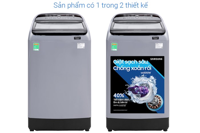 Máy giặt Samsung Inverter 12 kg WA12T5360BY/SV Màu Xám