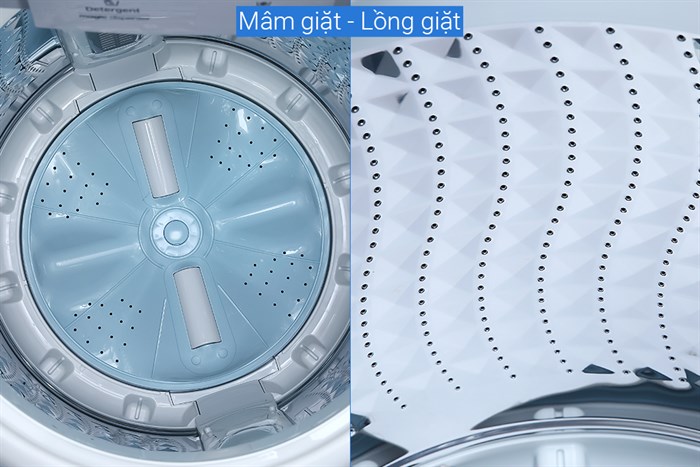 Máy giặt Samsung Inverter 12 kg WA12T5360BY/SV Màu Xám