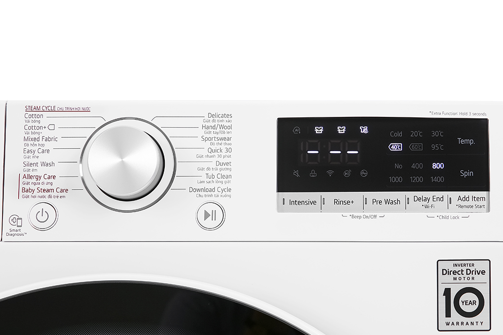 Siêu thị máy giặt LG Inverter 8.5 kg FV1408S4W