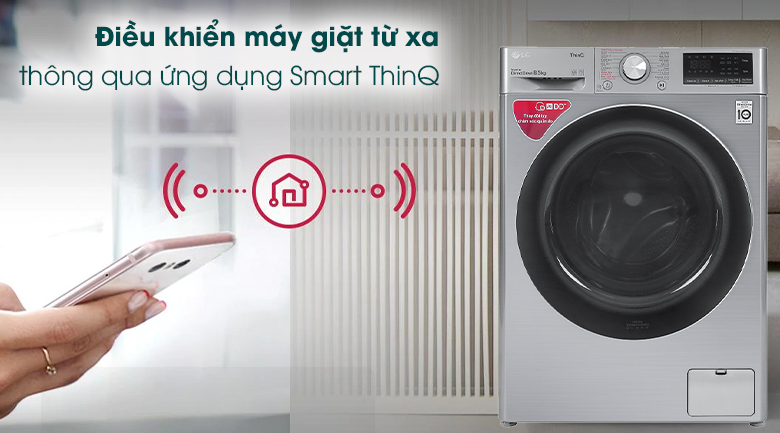 Máy giặt LG FV1408S4V - Smart ThinQ - Ứng dụng Smart ThinQ