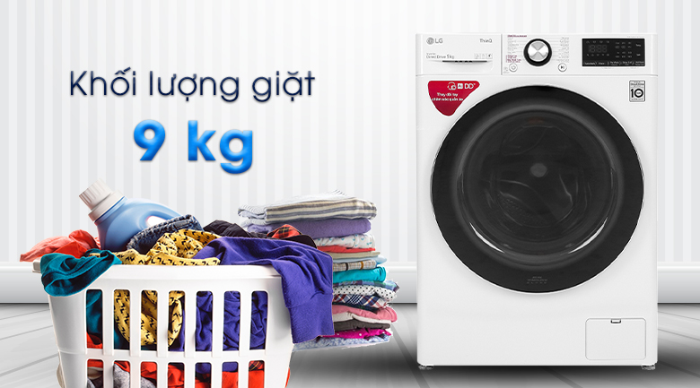 Máy giặt LG Inverter 9 kg FV1409S2W - 19