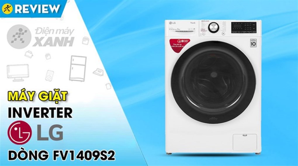 Máy giặt LG Inverter 9 kg FV1409S2W