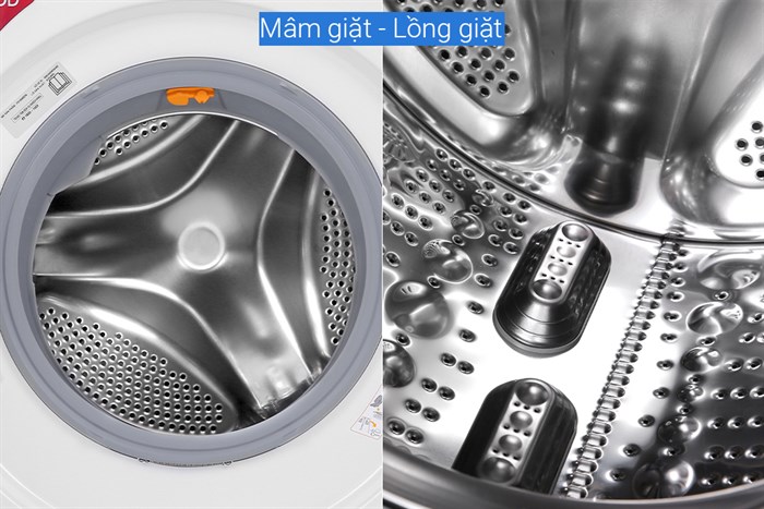 Máy giặt LG Inverter 9 kg FV1409S2W Màu Trắng