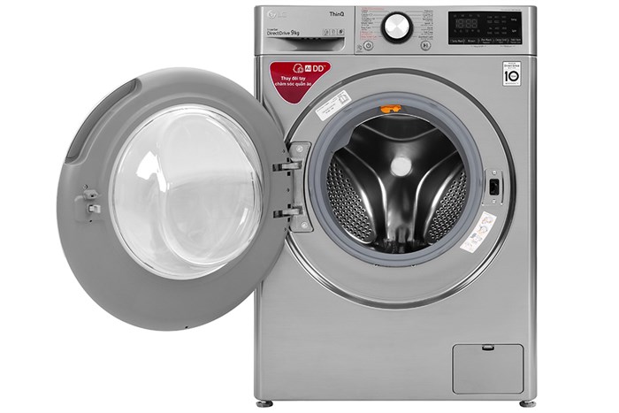 Máy giặt LG AI DD Inverter 9 kg FV1409S2V Màu Xám