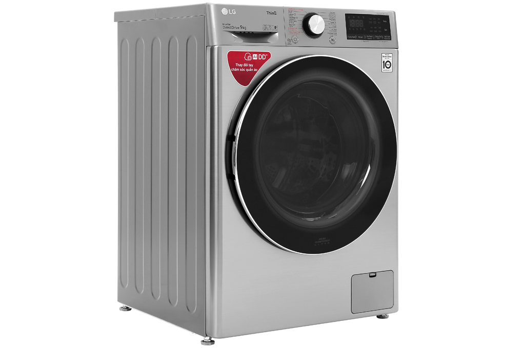 Máy giặt LG AI DD Inverter 9 kg FV1409S2V Màu Xám