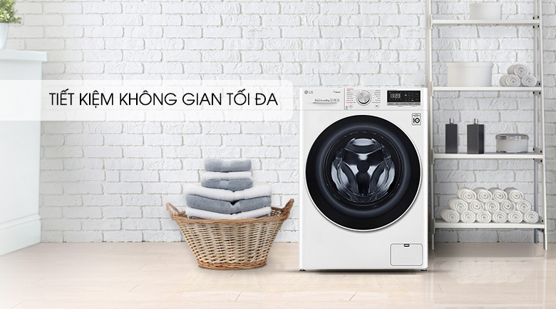 Máy giặt sấy LG Inverter giặt 8.5 kg - sấy 5 kg FV1408G4W - 22