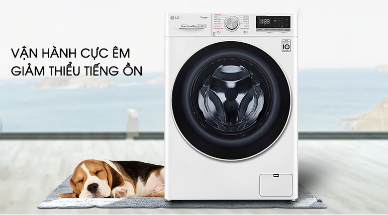Máy giặt sấy LG Inverter giặt 8.5 kg - sấy 5 kg FV1408G4W - 16