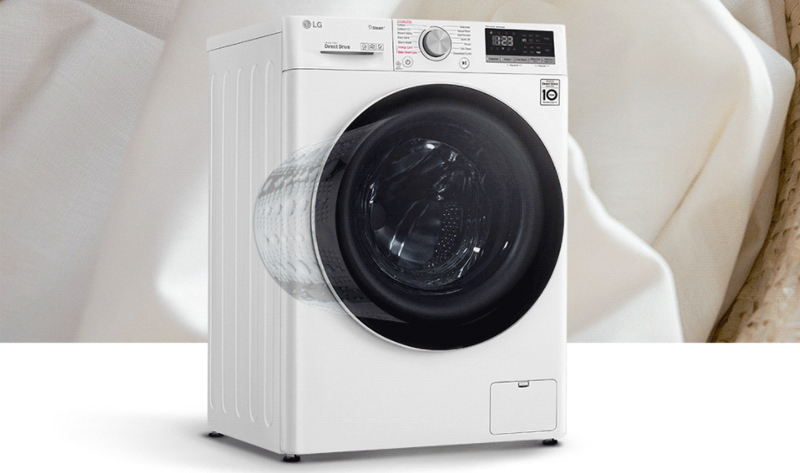 Máy giặt sấy LG Inverter 8.5 kg FV1408G4W | Thiết kế