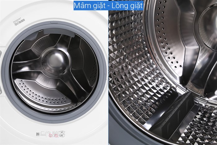 Máy giặt sấy Samsung Inverter giặt 9.5 kg - sấy 6 kg WD95J5410AW/SV Màu Trắng