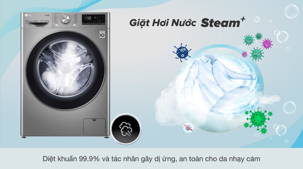 Máy giặt LG Inverter 10.5 kg FV1450S3V