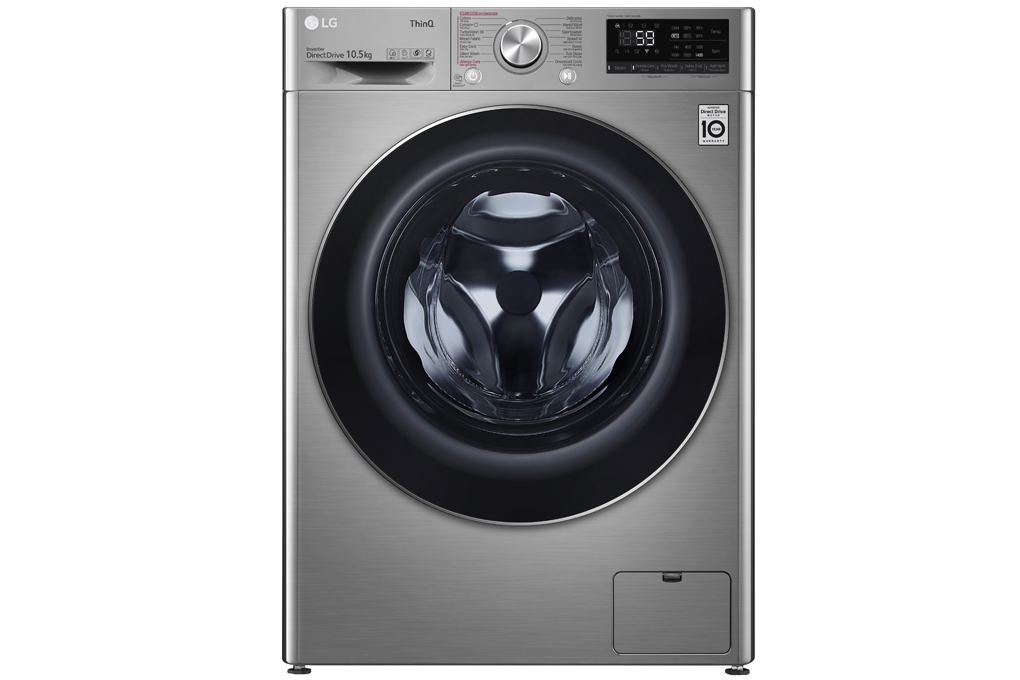 Máy giặt LG Inverter 10.5 kg FV1450S3V Màu Xám